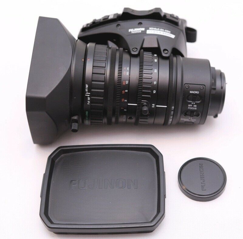 Fujinon XS16X5.8A-XB8A HD for Sony PDW-F355 PXW-X320 PMW-320 PMW-EX3 Never  used!