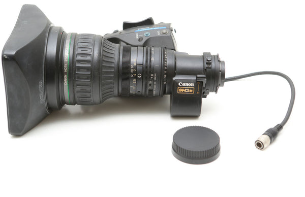 Canon HJ21eX7.8B IRSD HD 2/3” eHDxs lens W/2X Extender, Clean optics, Works!