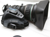 Canon HJ22eX7.6B IRSE HD 2/3” eHDxs lens W/2X Extender and rear studio controls