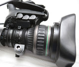 Canon HJ22eX7.6B IRSE HD 2/3” eHDxs lens W/2X Extender and rear studio controls