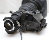 Canon HJ24eX7.5B IRSE HDXs 2/3” lens With 2X Extender, and Rear studio controls