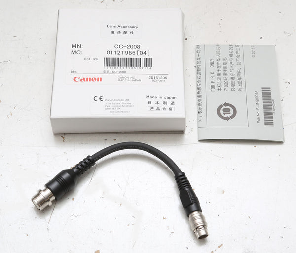 Share  Genuine Canon CC-2008 8pin to 20 pin adapter cable