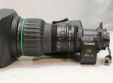 Canon CJ24eX7.5B IASE 4K 2/3” lens W/2X Extender