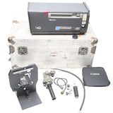 Canon XJ75X9.3B IS 2/3" B4 HD box lens W Rear controls, sled & hard case with image stabilizer