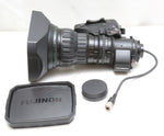 Fujinon A22X7.8BERM 2/3” B4 mount lens With 2X extender for Sony, Panasonic, BM
