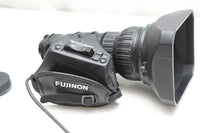 Fujinon A22X7.8BERM 2/3” B4 mount lens With 2X extender for Sony, Panasonic, BM