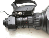 Fujinon A22X7.8BERM 2/3” B4 mount lens With 2X extender for Sony, Panasonic, BM