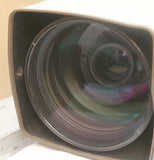Fujinon AH70X9.5 B4 2/3” Box lens W/ 2X extender, semi servo rear controls, sled