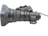 Fujinon HA18X7.6BEZD-T5DD 2/3” HD Lens W/Rear controls Servo zoom, Servo Focus
