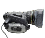 Fujinon HA18X7.6BEZD-T5DD 2/3” HD Lens W/Rear controls Servo zoom, Servo Focus