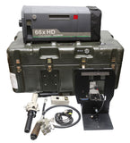 Fujinon HA66x9.5B 2/3” HD B4 Box lens With Semi servo rear controls, sled