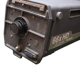 Fujinon HA66x9.5B 2/3” HD B4 Box lens With Semi servo rear controls, sled