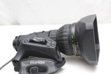 Fujinon HA23X7.6BERM-M58 2/3" HD lens With Rear studio controls, Case. Very nice