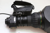 Fujinon HA23X7.6BERM-M58 2/3" HD lens With Rear studio controls, Case. Very nice