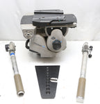 Vinten Vector 70 Heavy Duty Pan Head W/ pan arms, 154Lb load