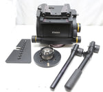 Excellent! Vinten Vector 950 (E) Heavy Duty Tripod Head W/ pan arms, 256Lb load