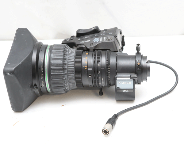 Canon KT17eX4.3B IRSE 1/3” HD lens W/ 2X Extender for Panasonic & JVC cameras